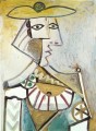 Bust with hat 3 1971 cubism Pablo Picasso